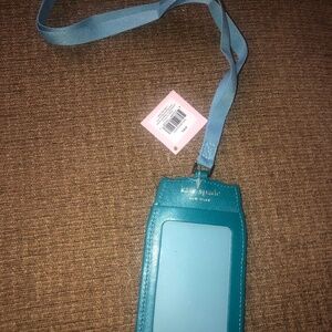 Kate Spade owl i.d holder with tags